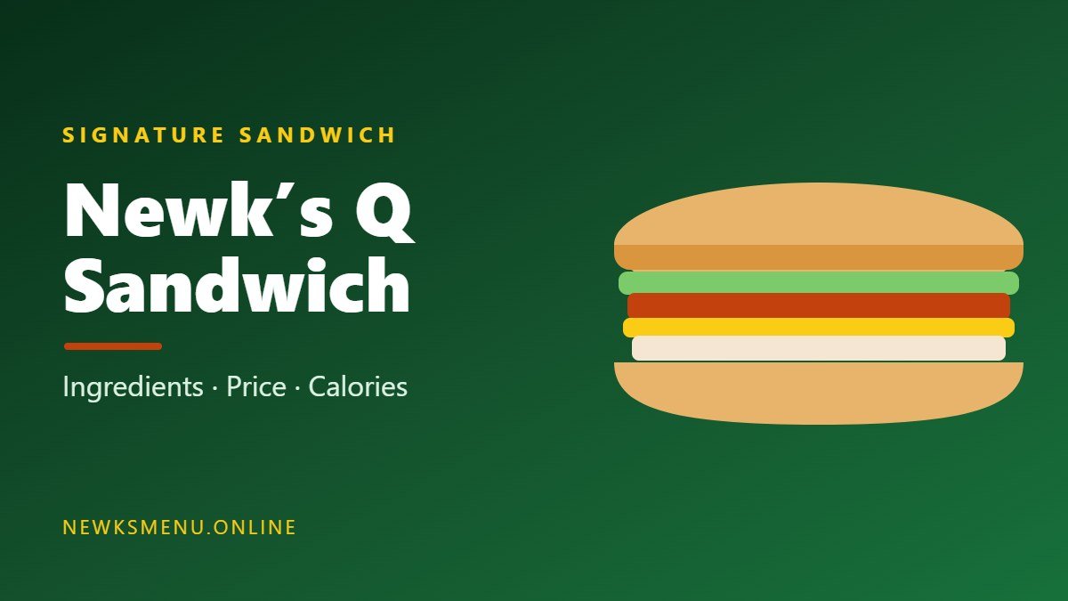 Newk's Q Sandwich guide illustration